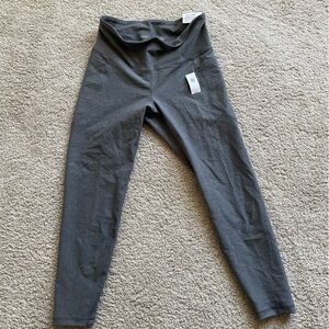 Old Navy Powersoft Leggings Gray Large NWT